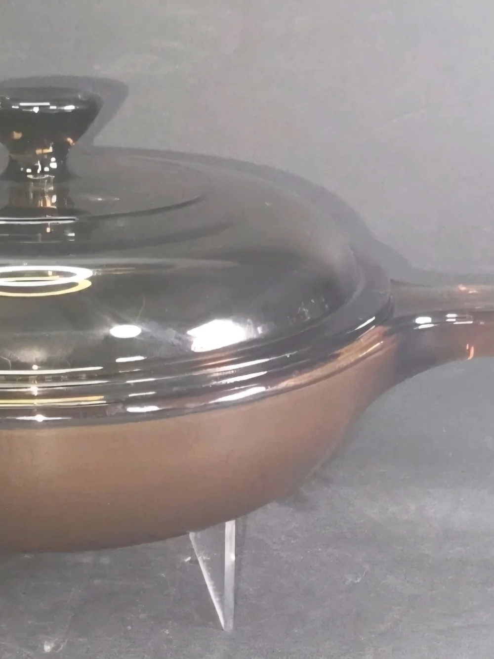 Vintage 1990s Corning Visions Amber 7